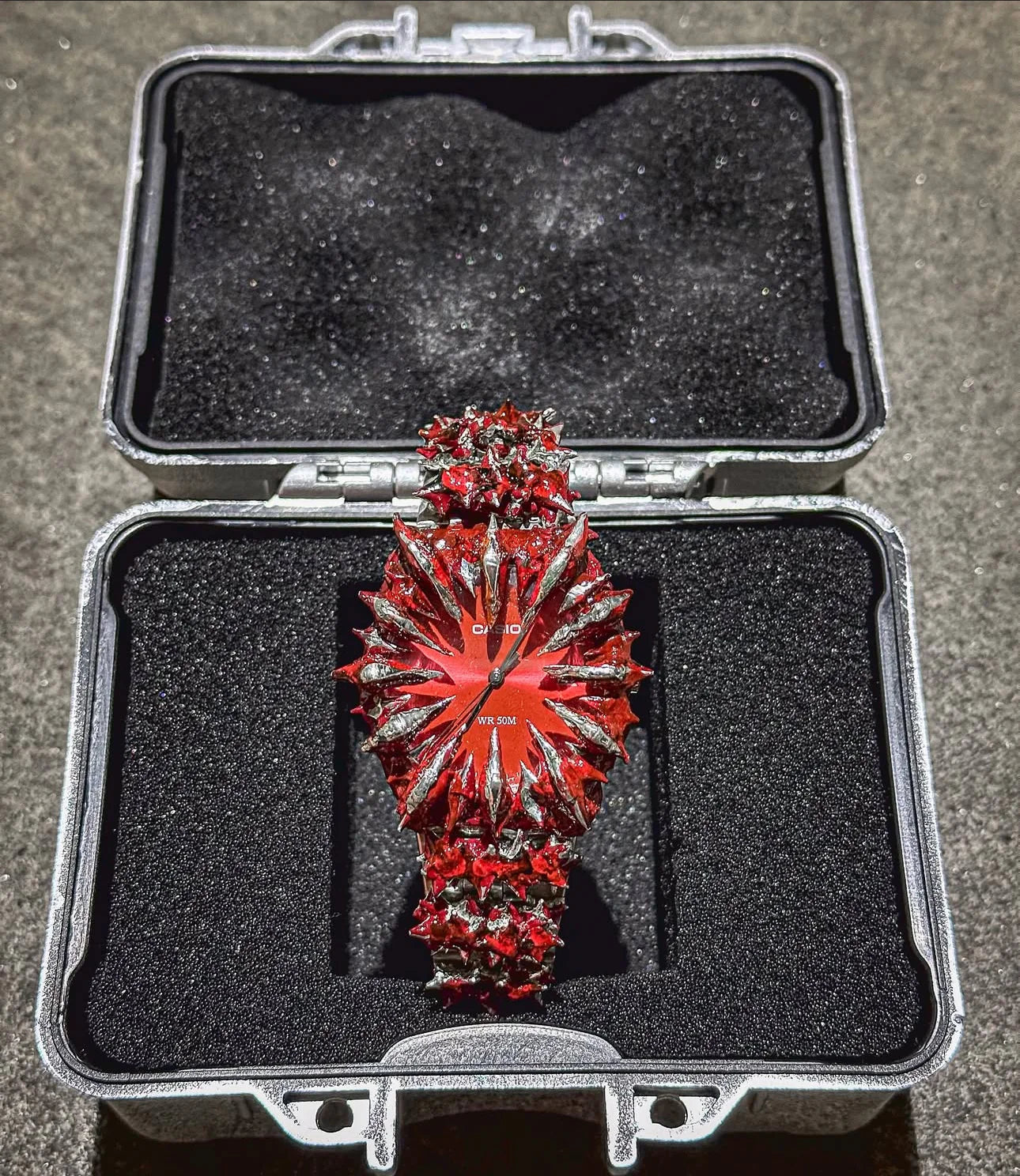 Crimson Artisan Watch