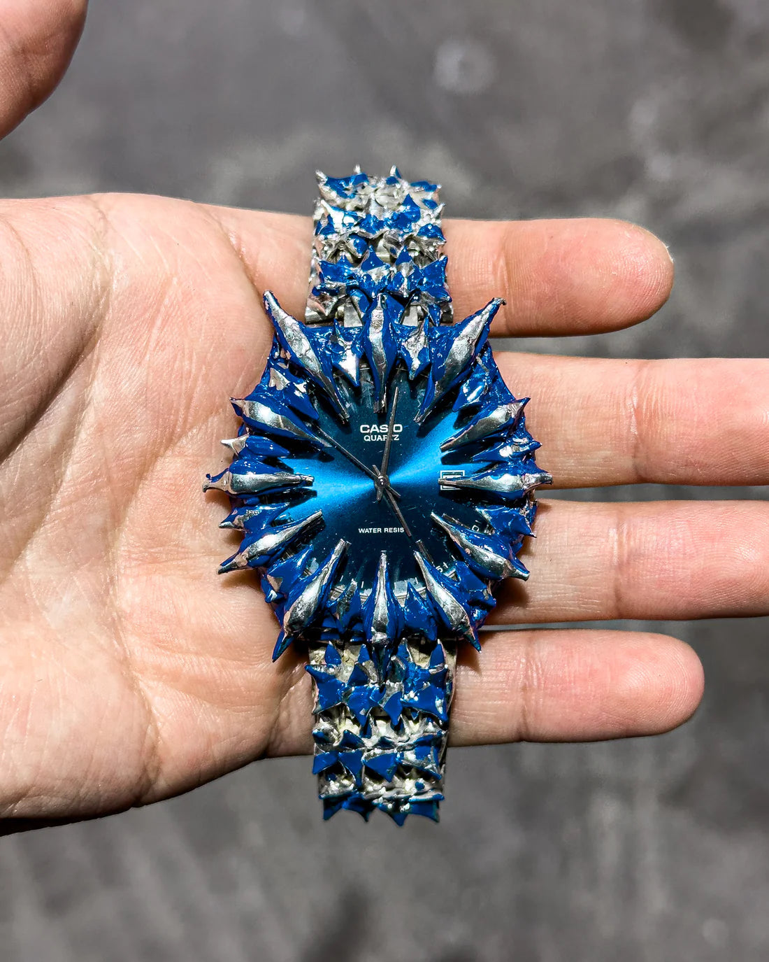 Frozen Blue Artisan Watch